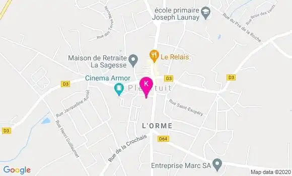 Localisation Thibault Vinois