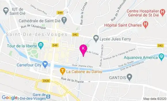 Localisation Eric Francois