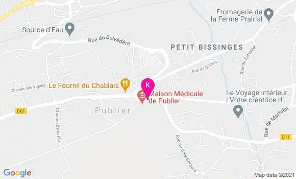 Localisation Thibault Delhalle