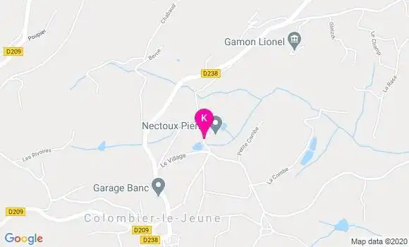 Localisation Pierre Nectoux