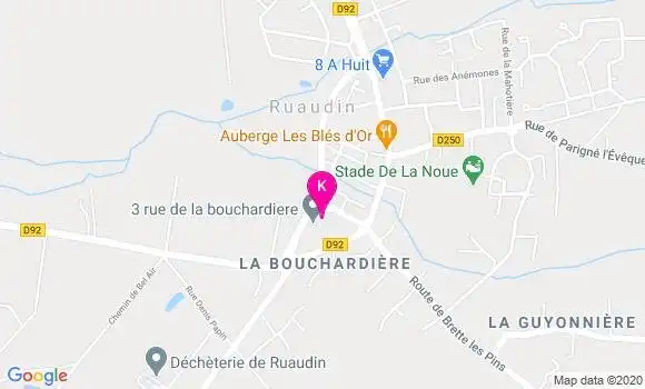 Localisation Christiane Jardin