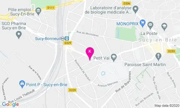Localisation Thibaut Chatry