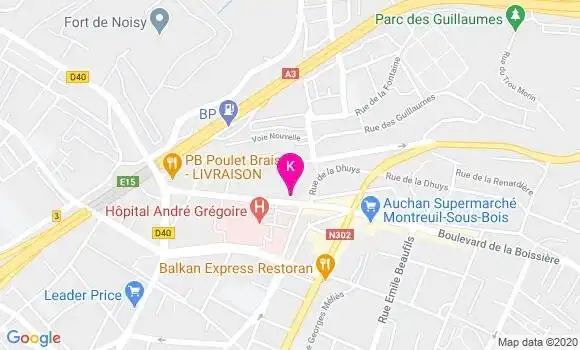Localisation Christophe Girard