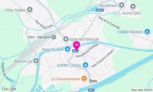 Localisation Mathilde Chatenet