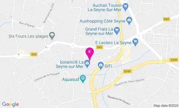 Localisation Philippe Giordan