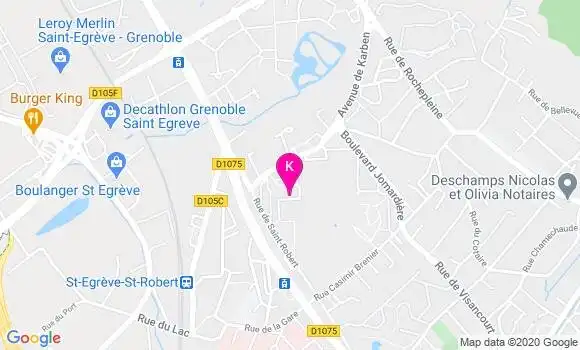 Localisation Frederic Vanaud