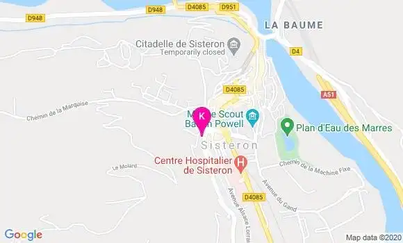 Localisation Johan Tournel