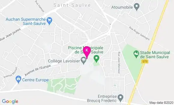 Localisation Aurore Michel