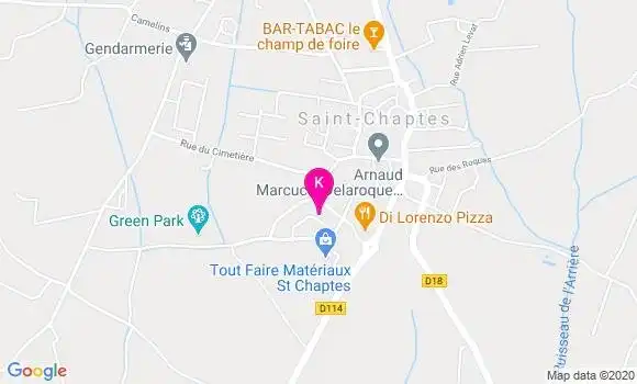 Localisation Jenane Benureau