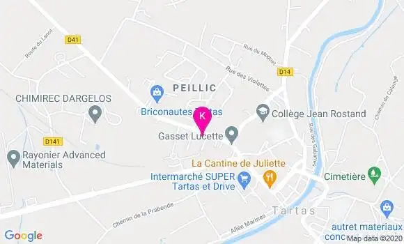 Localisation Marvin Maire