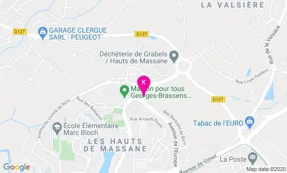 Localisation Florian Lagaillarde