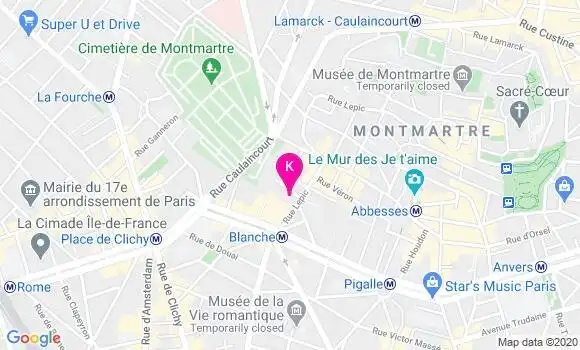 Localisation Barbara Belhadj