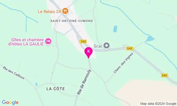 Localisation Clothilde Gand
