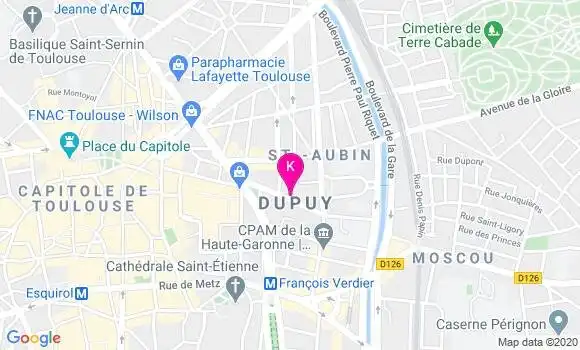 Localisation Thibault Deverchere