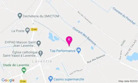 Localisation Aymeric Delesalle
