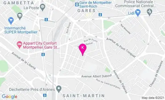 Localisation Corinne Bruel