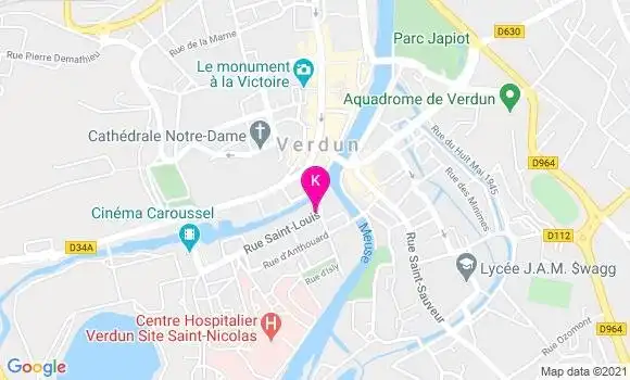 Localisation Marie Potdevin