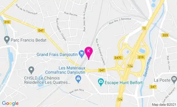 Localisation Yves Remy