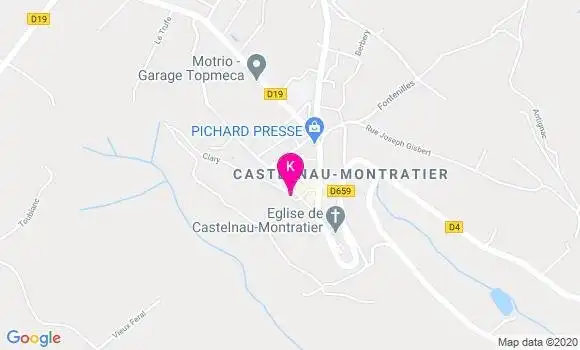 Localisation Christophe Collin