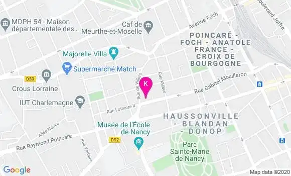Localisation Maxime Rabbe
