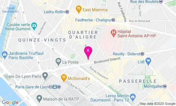 Localisation Emmanuelle Carrere
