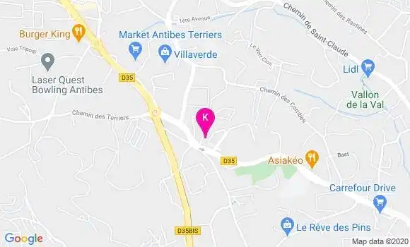 Localisation Guillaume Tricou