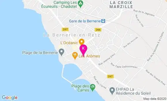 Localisation Claire Deslandes Bouchene