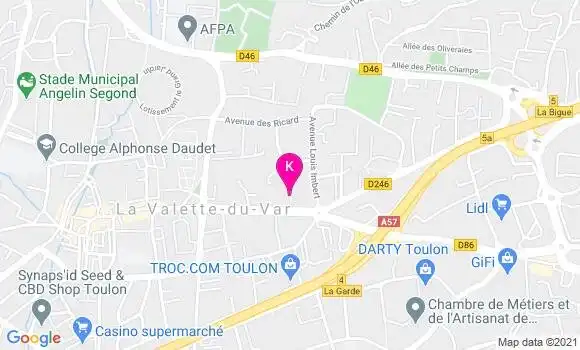Localisation Aurelia Vulpas