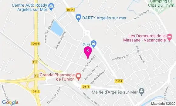 Localisation Audrey Mathon
