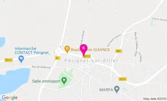 Localisation Matthieu Hauchecorne