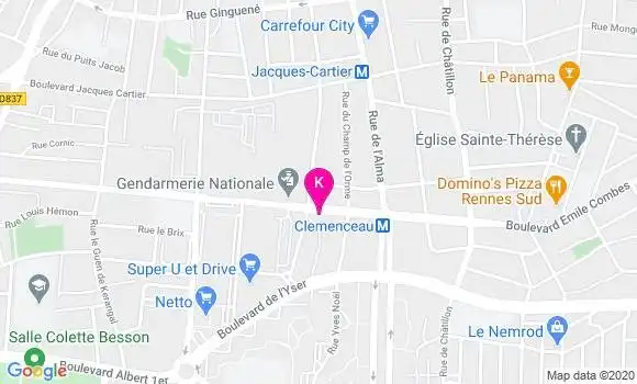 Localisation Ilena Barbare