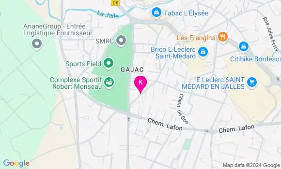 Localisation Charlotte Gosset