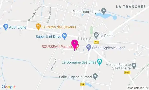 Localisation Severine Chenais