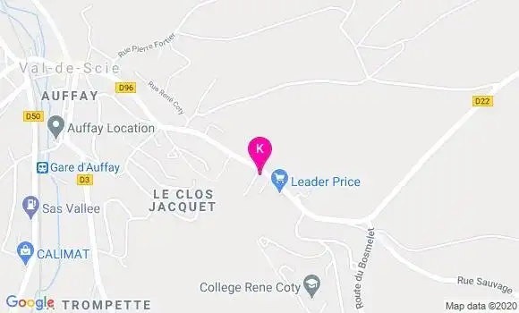 Localisation Blandine Thierry
