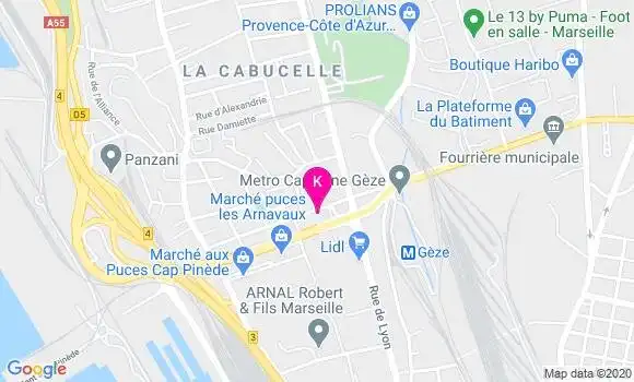 Localisation Mathieu Gerbal