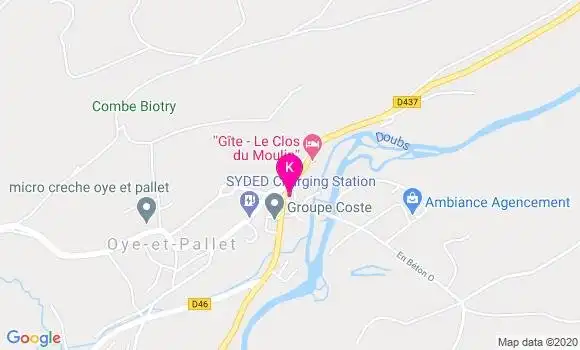 Localisation Fabienne Domergue