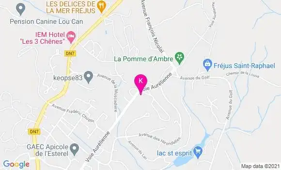 Localisation Sandrine Ducassou