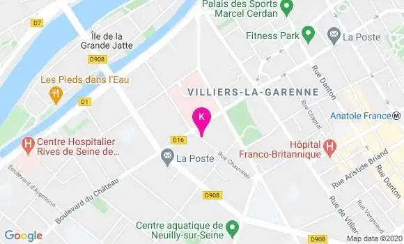 Localisation Victoire Dufaux