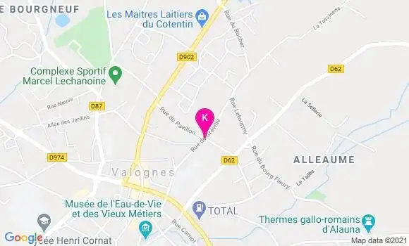Localisation Diane De Carbonnieres