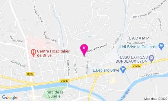 Localisation Isabelle Rullaud