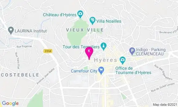 Localisation Marc Antoine Garguet