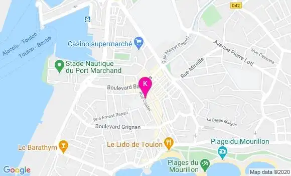 Localisation Sarah Beulaigue