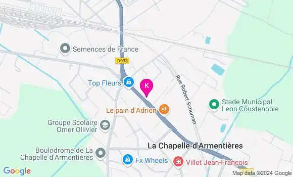 Localisation Xavier Catteau