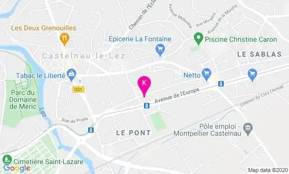 Localisation Jean Christian Azais