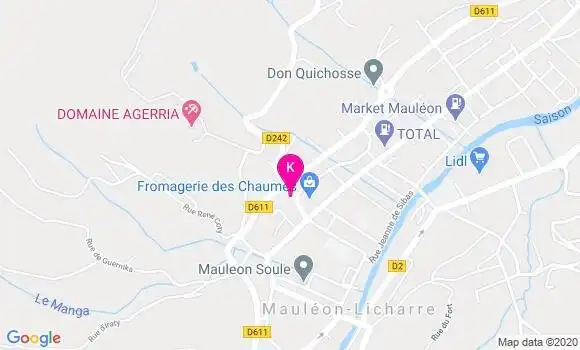 Localisation Annick Errecarret
