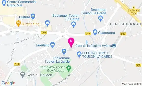 Localisation Alban Blondeau