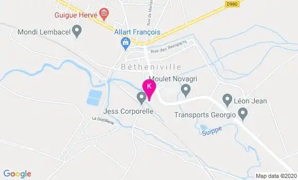 Localisation Ophelie Paste