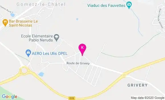 Localisation Dominique Lesbats