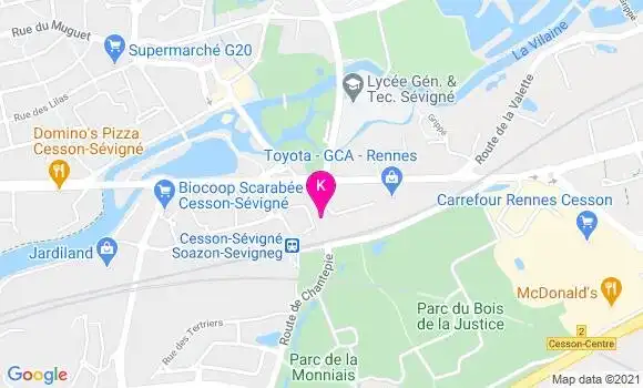Localisation Anthony Gautier