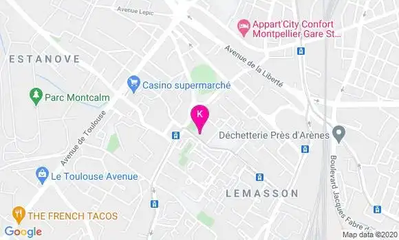 Localisation Camille Pesle